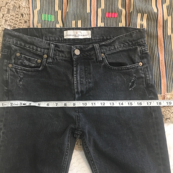 Golden Goose denim jean gray black small - Picture 8 of 8